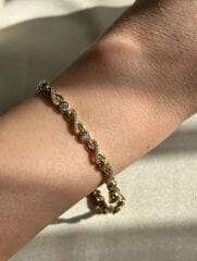 Sonsuzluk Model Bileklik - 14K Renk